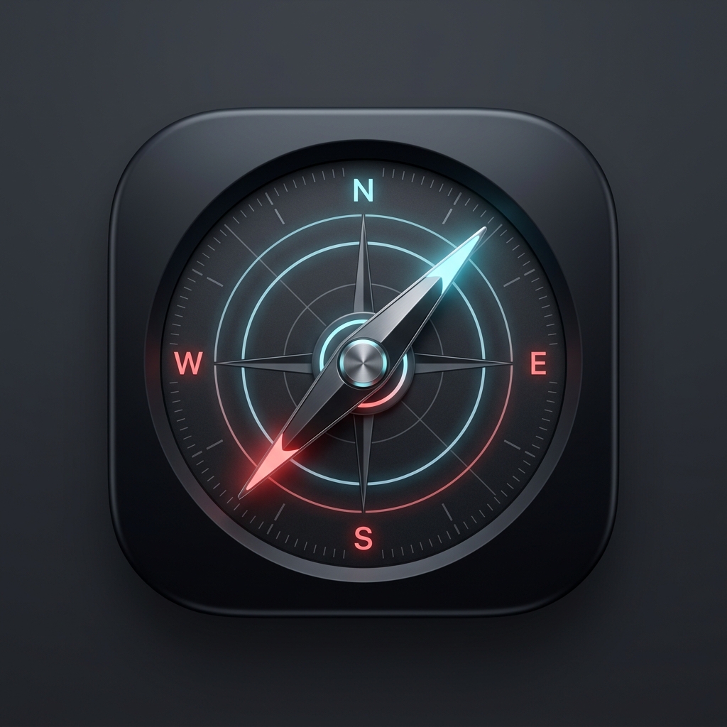Market Compass Icon